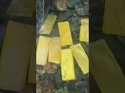 12 Bars or gold found
