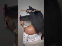 Blowout on 4c hair #4chair #blowout #shorts