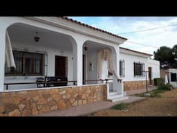 Property for sale Spain 215,000 Euros Palomares  beach 3 to 4 bed house- Apologies for wind noise.