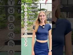 What’s your zodiac sign? 🥰 #ariannitalagringa #englishwithariannitalagringa #funny #english #zodiac