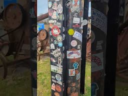 I was #roadtripping #Route66 this week and decided to take a break and leave my mark on #Uranus.