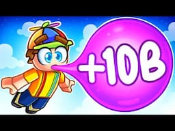 Blowing a Max level bubble in bubble gum simulator!