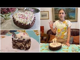 MARTINA PREPARA LA SUA TORTA DI COMPLEANNO🎂- Torta salame di cioccolato