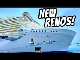 UPDATED 2025 Allure of the Seas Tour! Walk Through of Newly Renovated Royal Caribbean Cruise Ship!