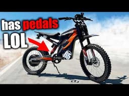 This 72 Volt "Ebike" is Honestly just a Mini Motorcycle With Pedals - HappyRun G300 Pro Review