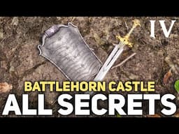 Oblivion Remaster - How To Get All 7 Unique Weapons & Armors In Battlehorn Castle (All Secrets)