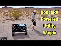 BougeRV Electric Folding Utility Wagon - Demos & Initial Review
