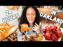 Trying the Most Popular Food in Oakland! (24 hrs)