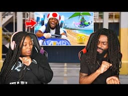 AMP MARIO KART IRL 2 | REACTION