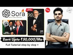 Openai Sora Review 2025 | Best AI Image Model Ever - Sora AI Full Tutorial in Hindi !!