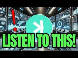 KASPA (KAS) IF YOU HOLD YOU NEED TO LISTEN TO THIS, HERE IS WHY !!! | KASPA CRYPTO NEWS TODAY🔥