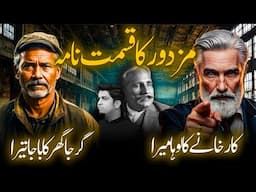 اقبال کی نظم - مزدور کا قسمت نامہ | Iqbal’s poem on Labor & capitalism
