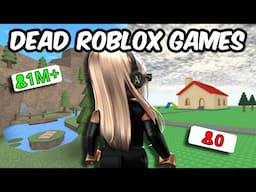 Playing FORGOTTEN Roblox Games...