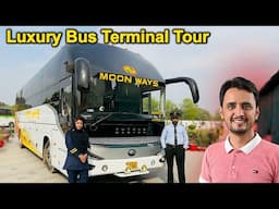 Inside Faisal Movers Moon Ways Luxury Terminal | Rahim Yar Khan | PK BUSES