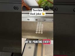 3D printing saves the day and the terrible Dad joke 😂 #bambulab #3dprinting #a1mini