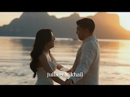 Julia and Mikhail's Wedding in Seda Lio, El Nido, Palawan