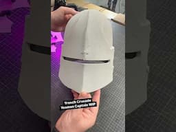 Trench Crusade Yeomen Cosplay Helmet WIP #trenchcrusade #cosplay #cosplayarmor