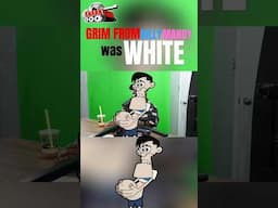 Grim from Billy & Mandy was white?