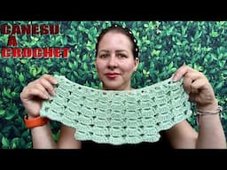 COMO TEJER CANESÚ A CROCHET