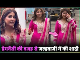 Hina Khan Pregnant Before Marriage Seen Baby Bump Just 10 Days After Wedding