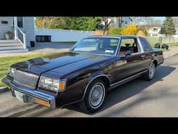 Low Mileage 1987 Buick Regal Limited For Sale~5.0L~Ice Cold Air~Alarm~Current Owner Since 2012