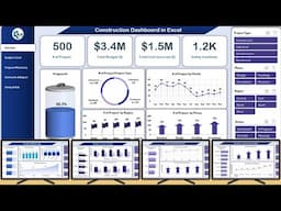Construction Dashboard in Excel