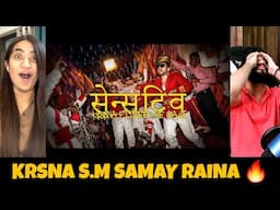 KR$NA - Sensitive Ft. Seedhe Maut | Samay Raina | Prod. Hurricane | Reaction | The Tenth Staar