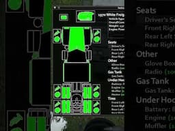 Fully Armored 1970 White Freightliner COE Extended Version Short Project Zomboid Mod Showcase