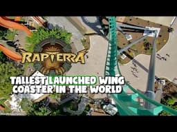 Rapterra launched wing coaster at Kings Dominion