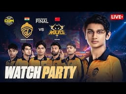 WATCH PARTY | GODLIKE 🇮🇳 vs WOLVES 🇨🇳 - UPPER BRACKET FINAL CDM S9
