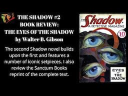 The Shadow #2 The Eyes of the Shadow (1931) book review