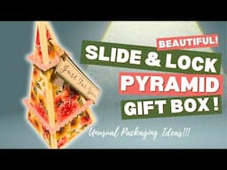 MAKE SOMETHING UNUSUAL TODAY! Slide & Lock Gift Box!!!
