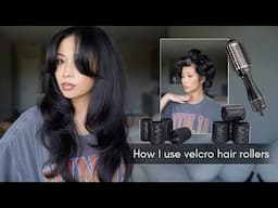 How I use hair rollers