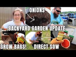 BACKYARD GARDEN UPDATE & TOUR | PLANTING, SOWING & DIGGING | KIMI COPE