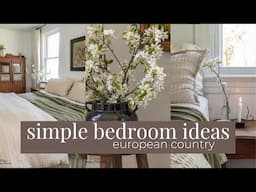 Budget-Friendly & Simple Cottage Bedroom Makeover Ideas