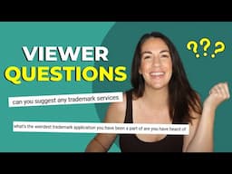 My FAVORITE Trademark Services! Responding to Comments & Answering Your Legal Questions