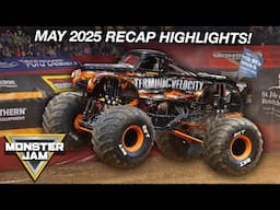 May 2025 Recap | Top Freestyles & Racing Wins | Monster Jam