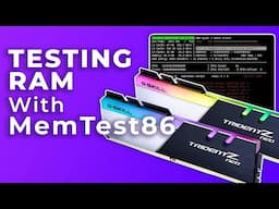 How to Test Faulty RAM Using MemTest86