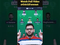 DC vs KKR Dream Team Prediction #dream11prediction #dream11team #dream11 #cric11forecast