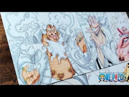 Drawing Blackbeard Pirates as Nika | One Piece