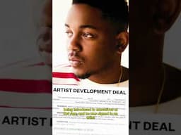 Did You Know Kendrick Got Fired From a Major Label in 2007? #shorts