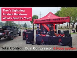 Dual Compressor 4 hose system makes Air Up ⬆️ & Air down ⬇️ FAST & EASY
