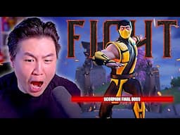 The *NEW* SCORPION BOSS Fight in Fortnite is NO JOKE!!