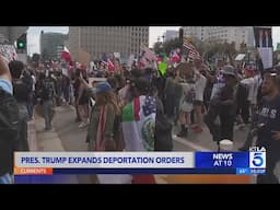 Pre. Trump expands deportations orders