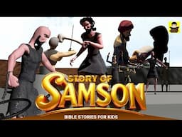 Story of Samson | Bible Stories For Kids | 3D Animated Stories | Kids Special Animated Stories