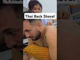THAI LADY BARBER BACK SHAVE w/@socialsamy #backshave #ladybarber #barber #asmr #asmrvideo #sleep