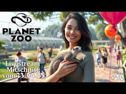 Planet Zoo #10 🐒 Bäume, Büsche, Blumen #letsplay #deutsch #planetzoo