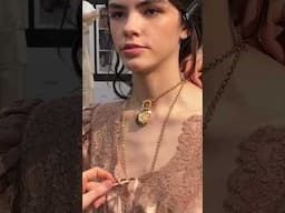 Backstage at the Chloé Winter 2025 Show