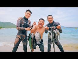 SAPA TV | BẮN CÁ BẮT NHUM TRÊN ĐẢO VẮNG VÀ THƯỞNG THỨC HẢI SẢN TƯƠI SỐNG NGAY TẠI CHỖ CỰC THÚ VỊ