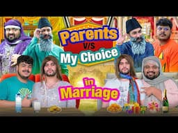 PARENTS CHOICE vs MY CHOICE IN MARRIAGE | Unique MicroFilms | DablewTee | Comedy Skit